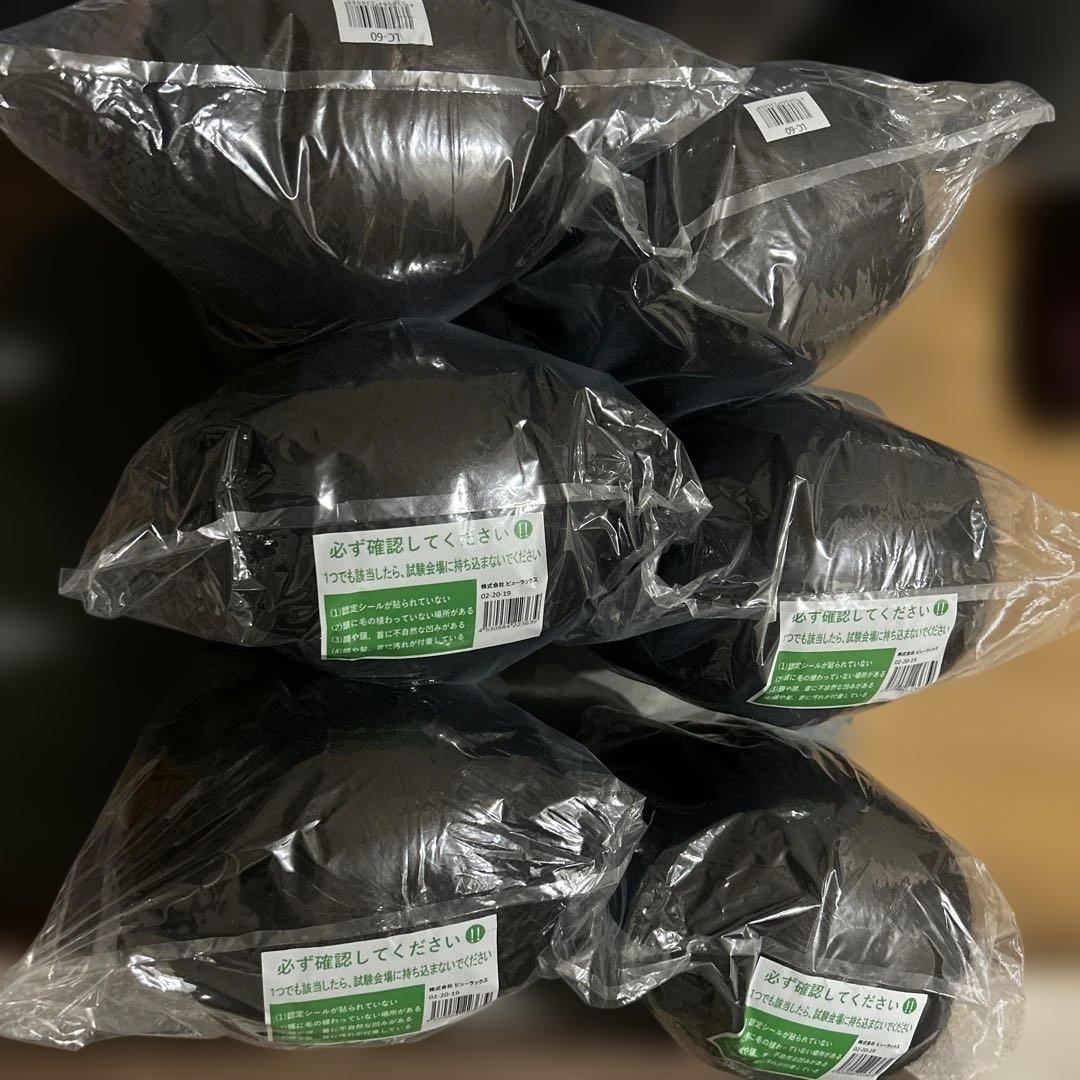 国試ウィッグ　本番用3体