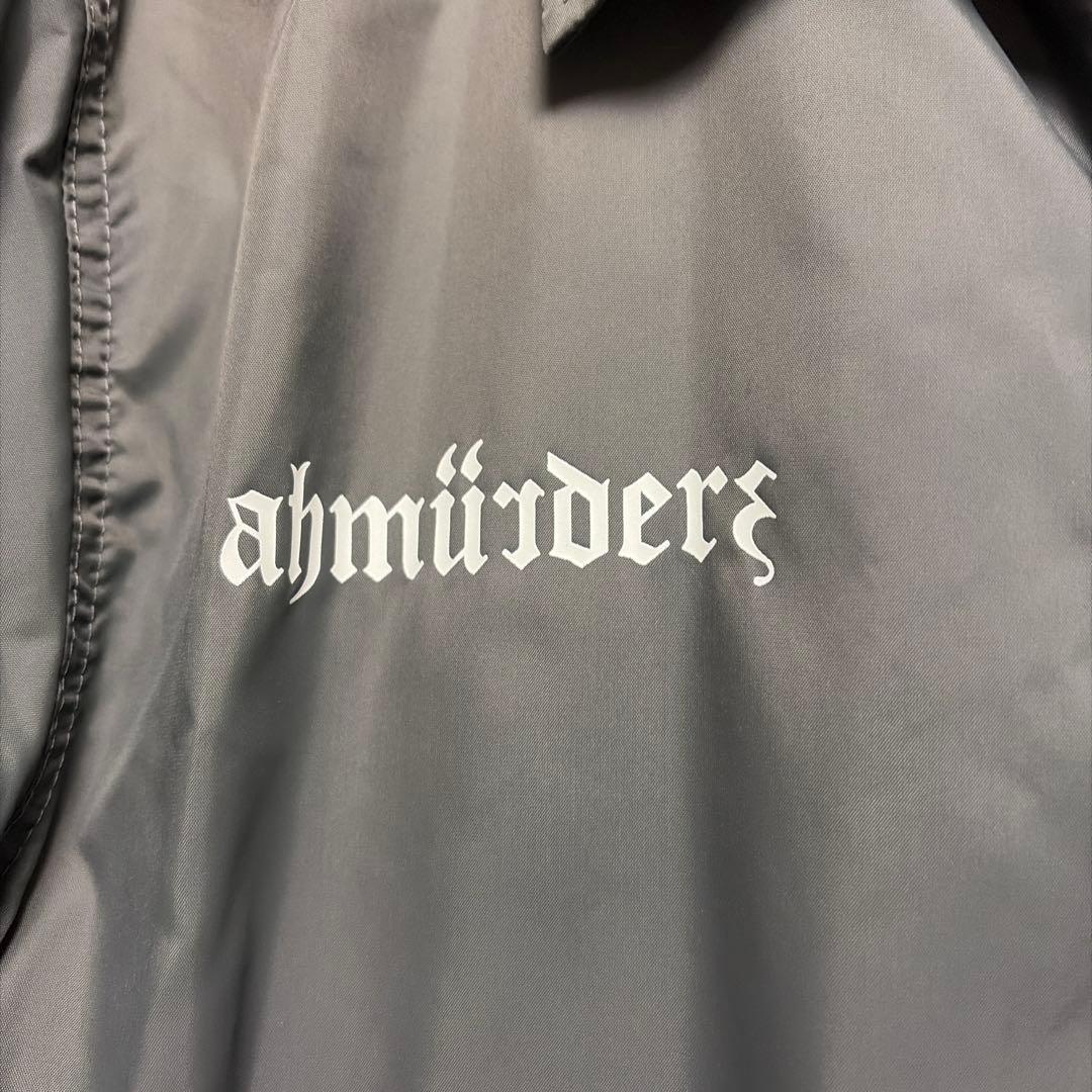 AHMURDERSグレー ナイロンジャケット彼岸花