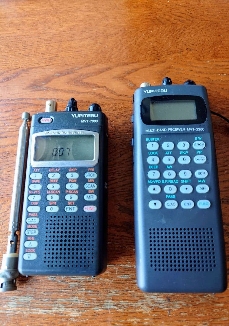 YUPITERU MVT-7300 & MVT-3300 受信機セット