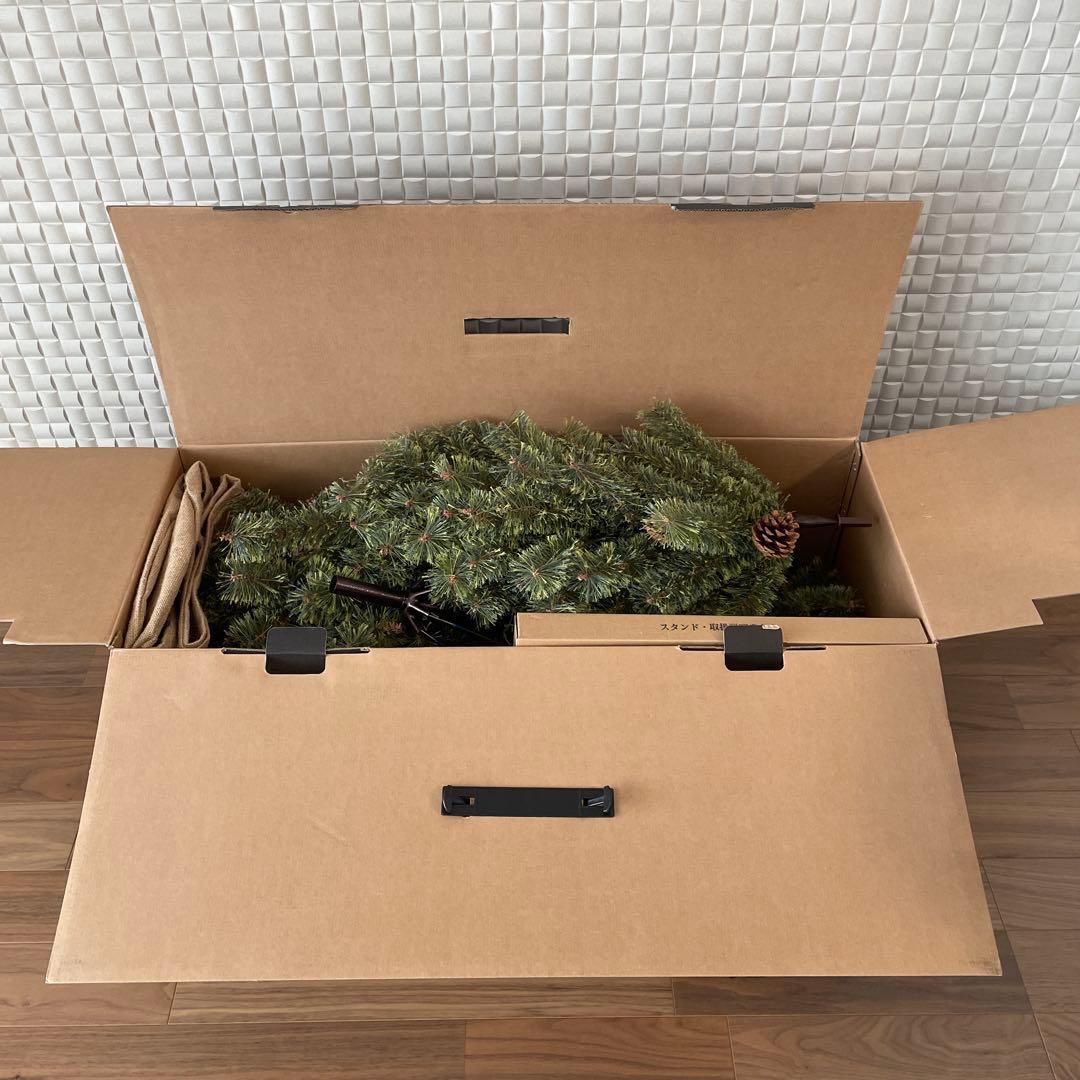 【美品&麻バッグ付き】Alsace アルザスツリー 180cm クリスマスツリー