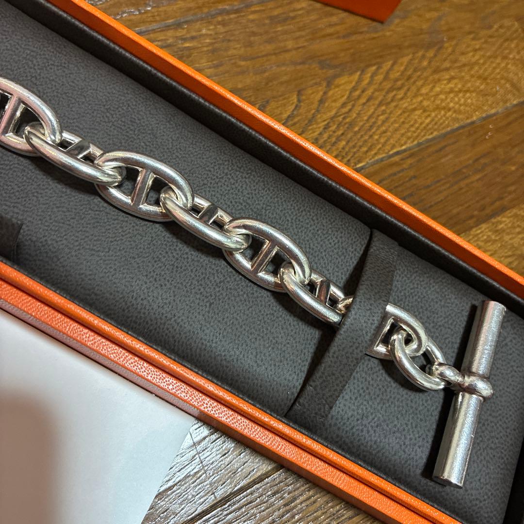 HERMES エルメスChaine d'Ancre TGM 12コマ 美品