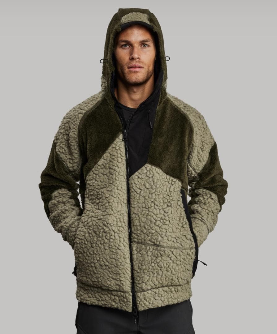 Vollebak Fleece L アイスエイジ ジップフリース パーカー