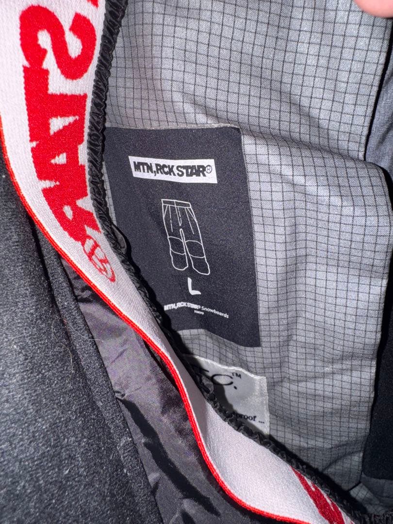 24-25モデルMTN.RCK STAR パラシュートデザイ ブラック