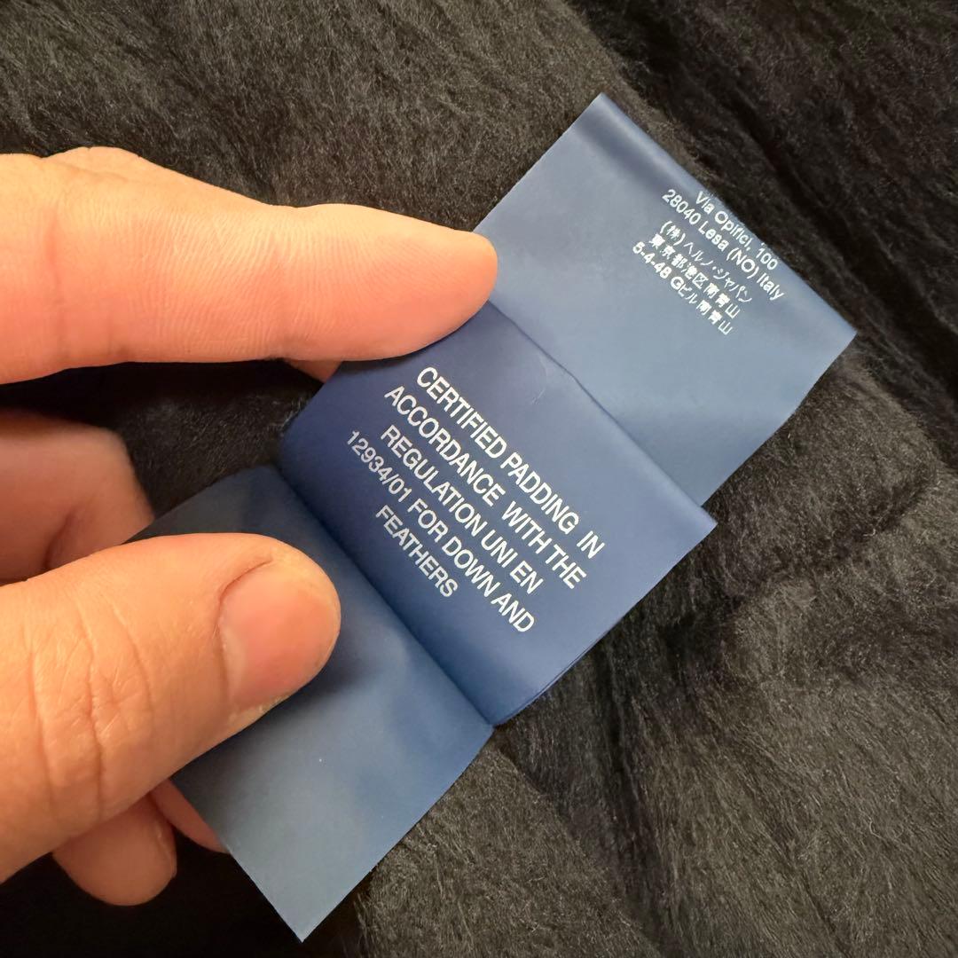 未使用級Lサイズ相当　ヘルノ　Resort ダウンジャケット　エコファー　フード