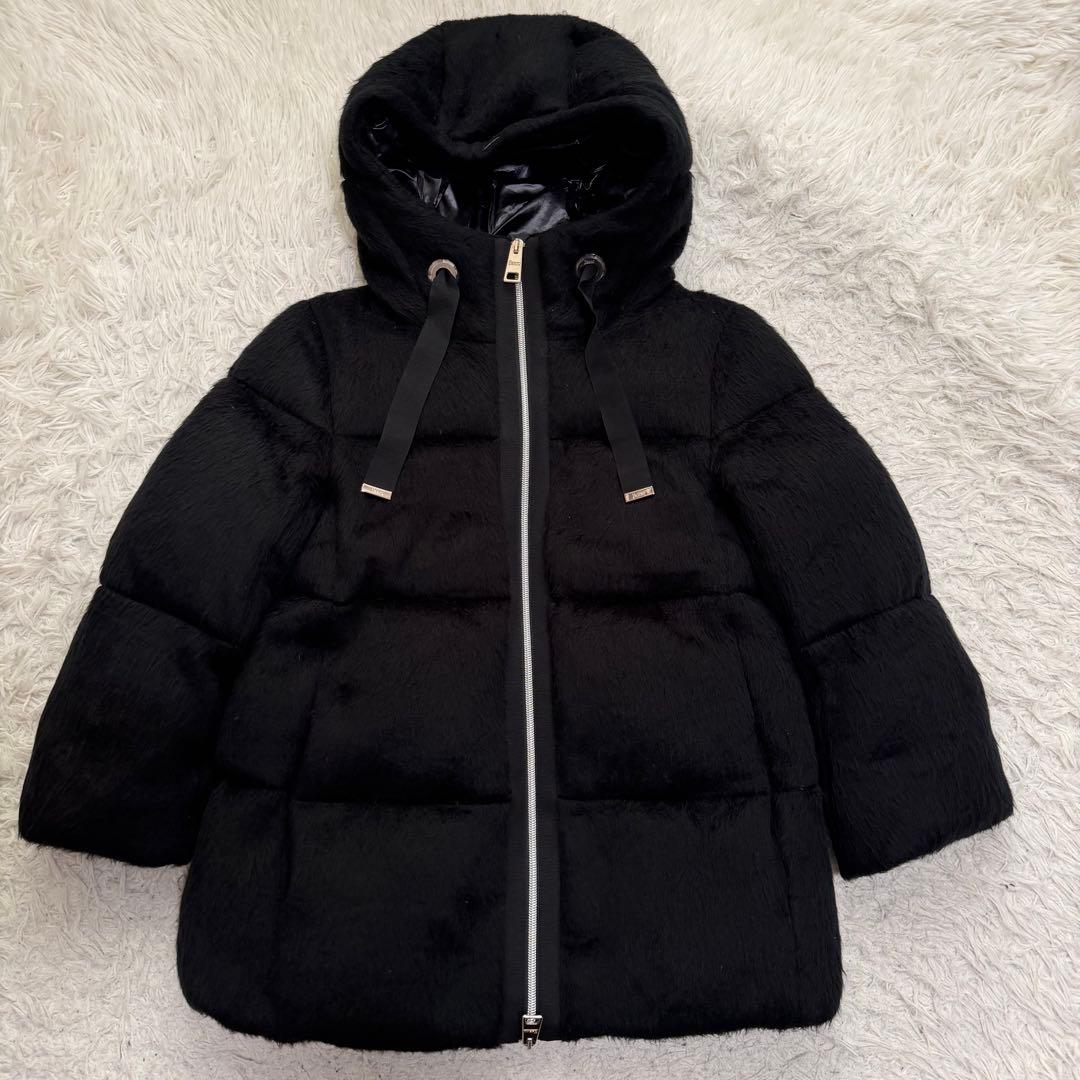 未使用級Lサイズ相当　ヘルノ　Resort ダウンジャケット　エコファー　フード