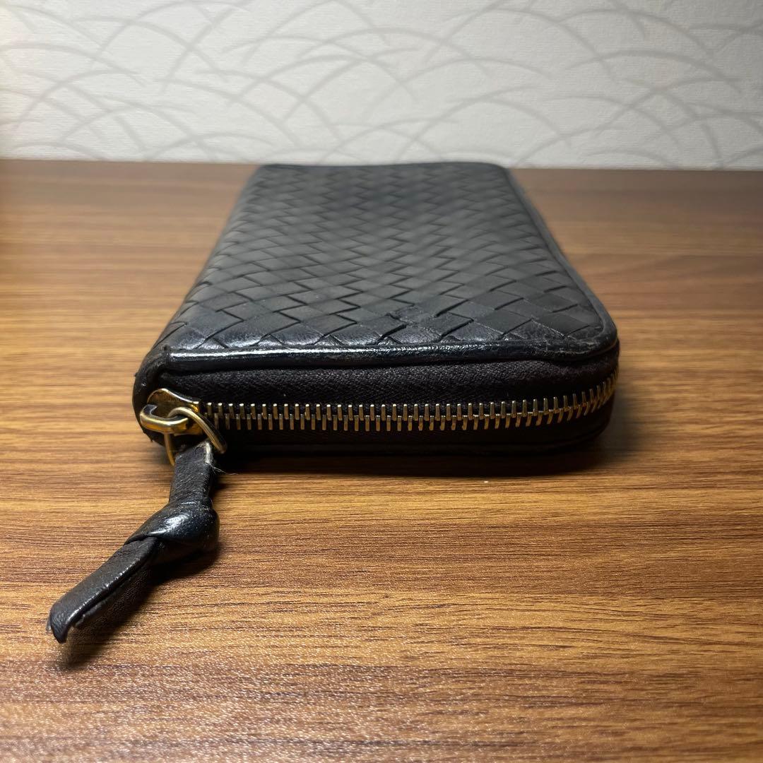 ボッテガヴェネタ イントレチャート 長財布 黒 正規品