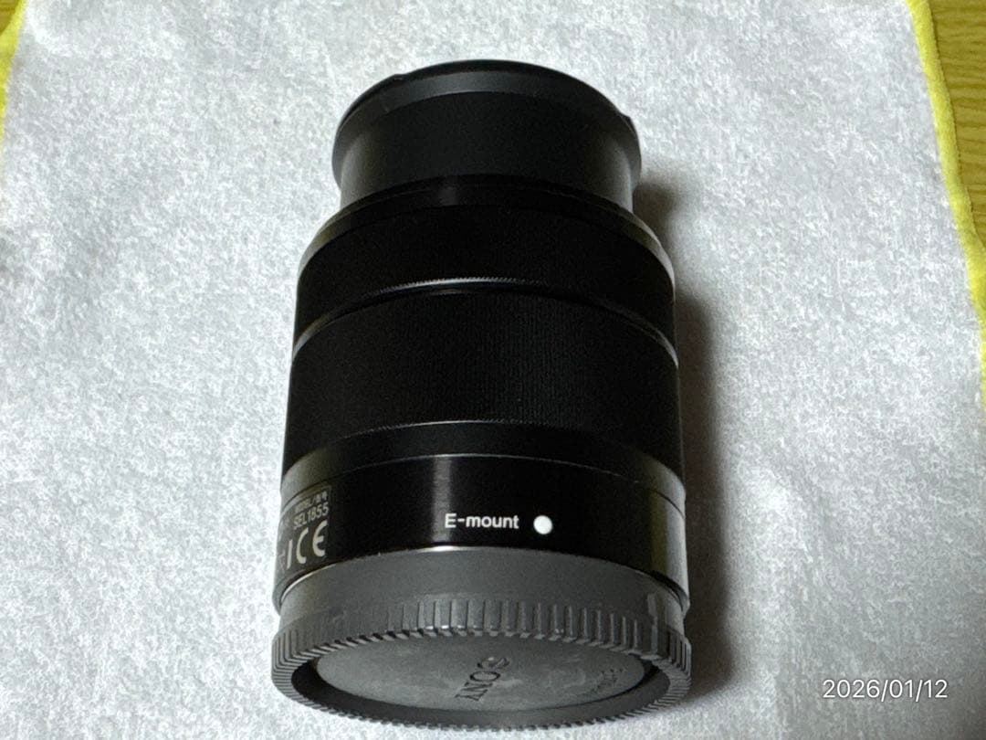 SONY E 18-55mm F3.5-5.6 OSS ブラック 使用小