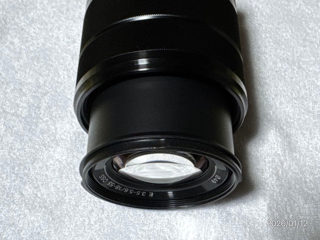 SONY E 18-55mm F3.5-5.6 OSS ブラック 使用小