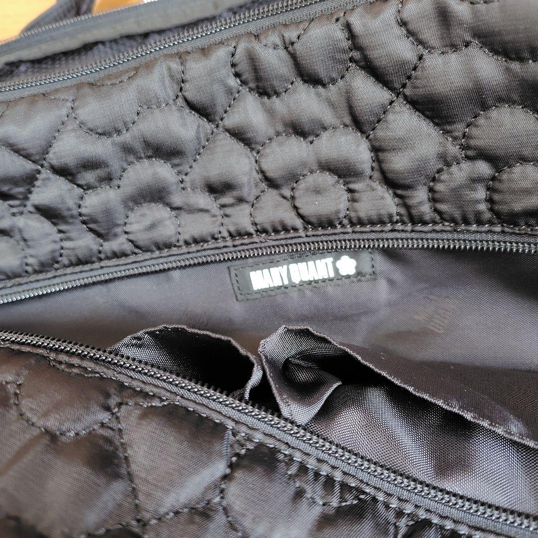 マリークワント　キルティングボストンバッグ