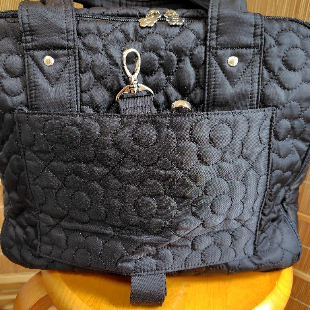 マリークワント　キルティングボストンバッグ