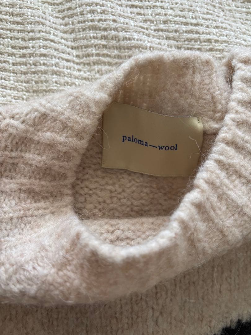 paloma woolパロマウール ヌードニットM