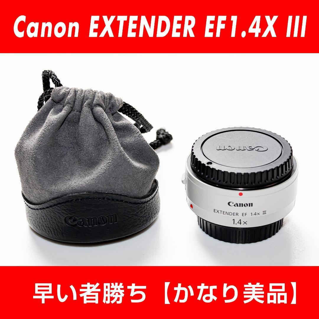 Canon キヤノン EXTENDER EF1.4X III【美品】ケース付き