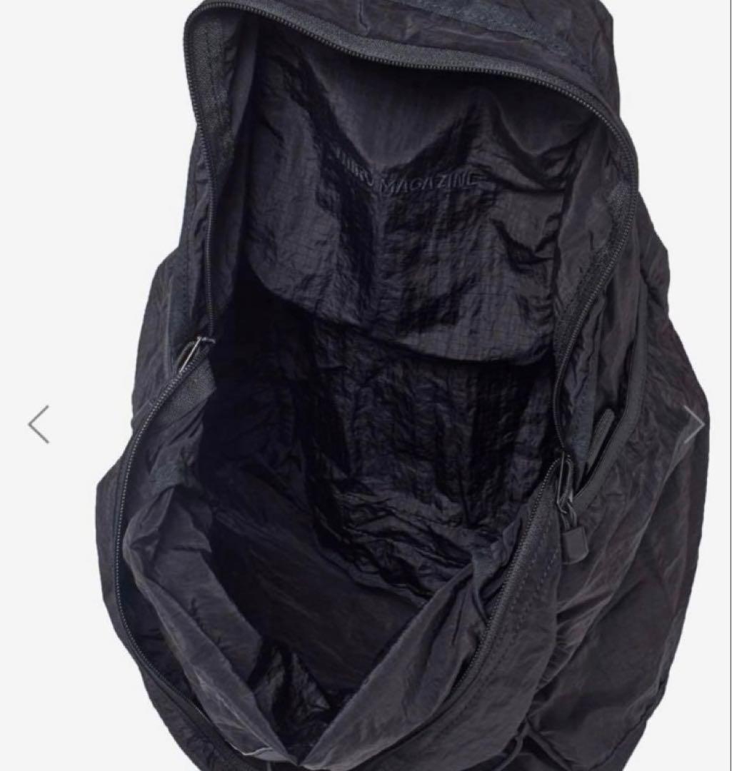 THIRD MAGAZINE 別注　サードマガジン　ロゴパッカブルバックパック