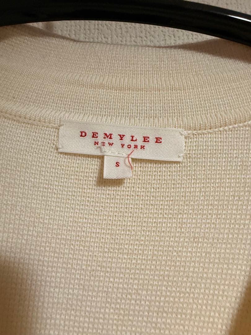 DEMYLEE シャツニットS オフホワイト