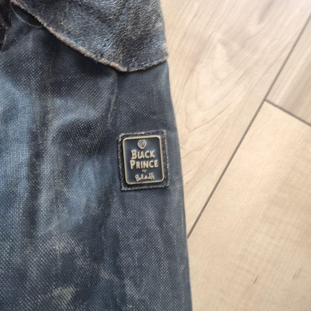Belstaff Black Prince ワックスコットンライダースジャケット