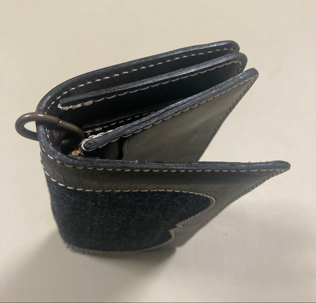 EIGHT-G(エイトジー) 28オンスデニム ロングウォレット