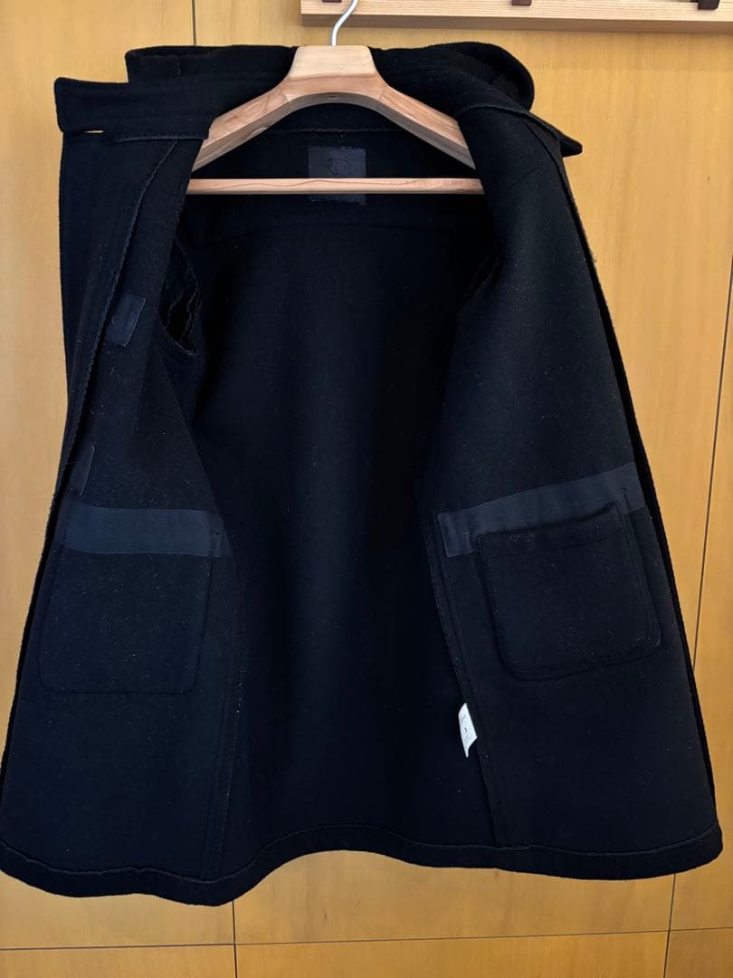 blanket ハマグリコート0.7漆黒　尾州　ダッフルコート