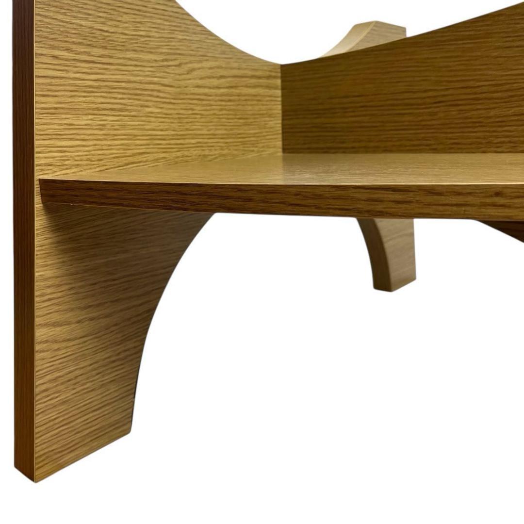 【美品✨】東谷 Azumaya オーバル ガラス センターテーブル LE-454