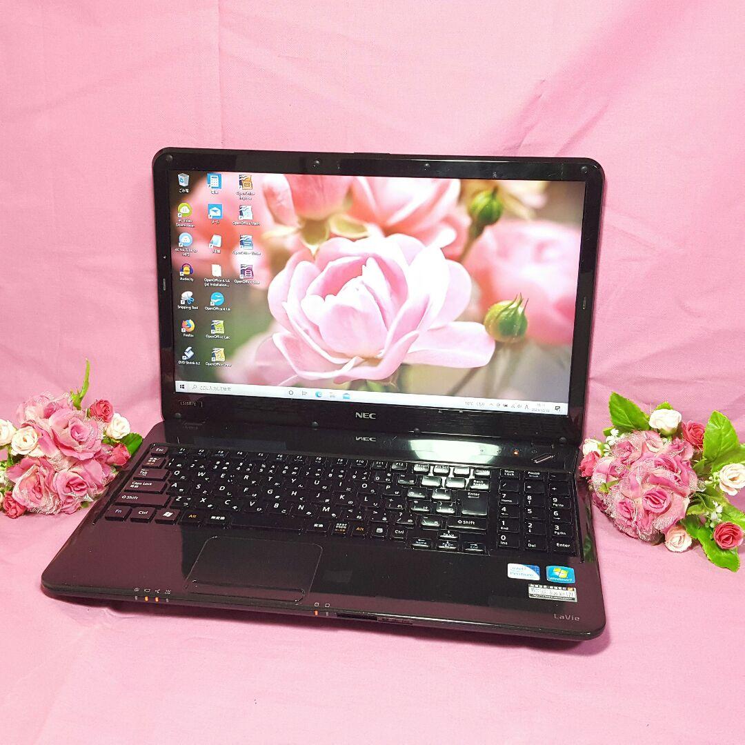 Win10❥Wi-Fi❥ブラック❥LaVie❥画像編集❥テンキ❥Office