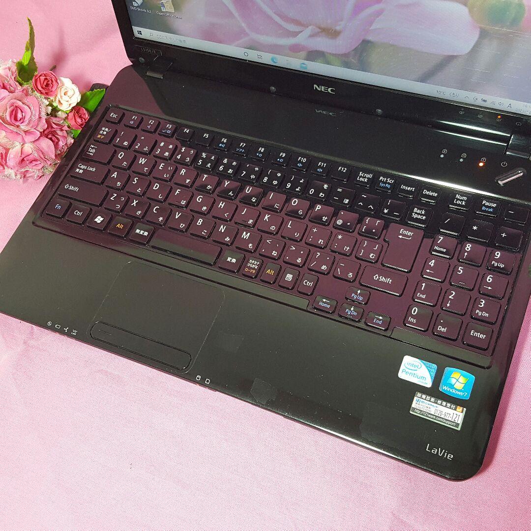 Win10❥Wi-Fi❥ブラック❥LaVie❥画像編集❥テンキ❥Office