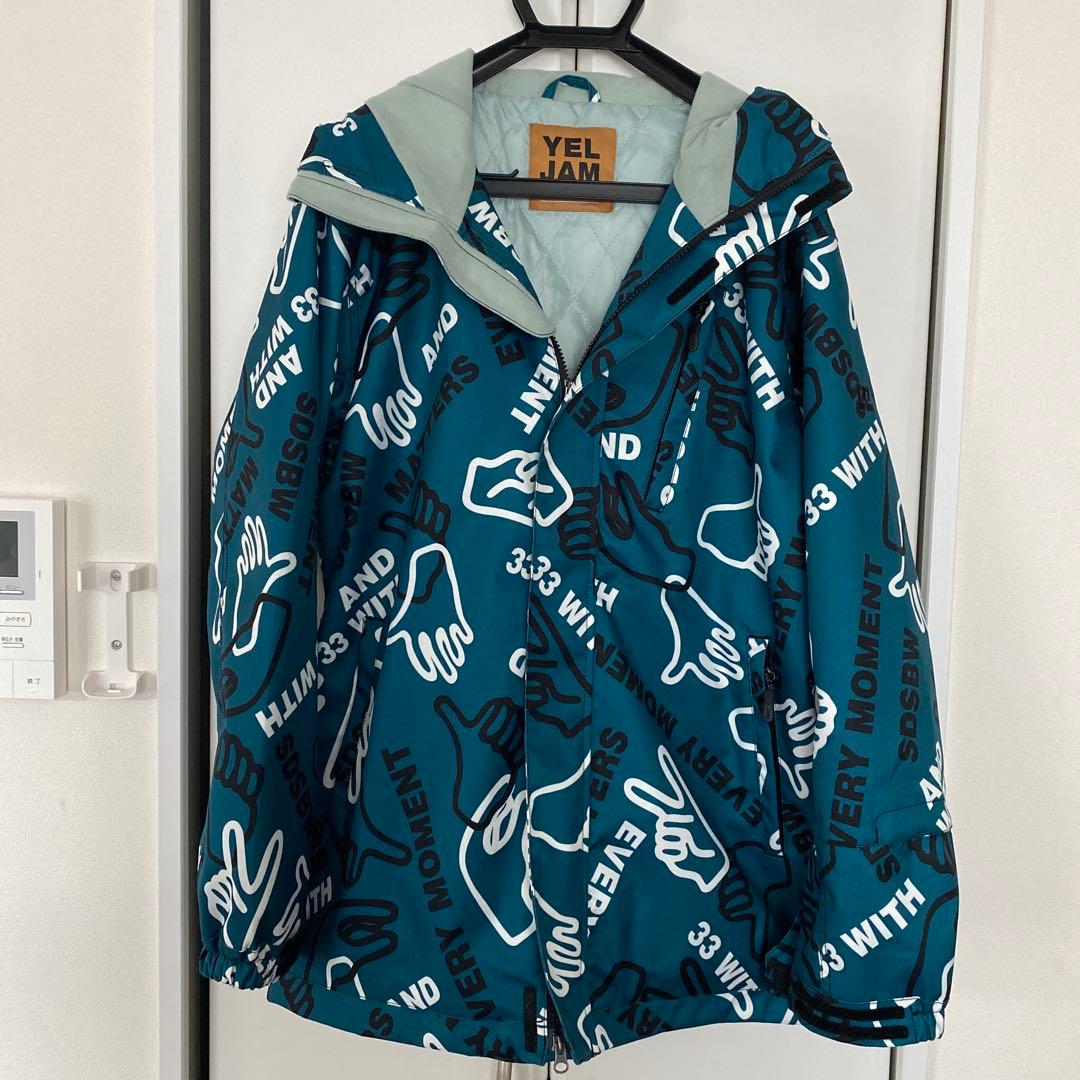 ムラサキスポーツＹＥＬＪＡＭメンズボードウェアセットアップLサイズ