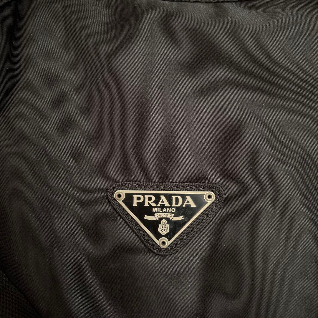 PRADA　プラダ　ボストンバッグ大　ブラック　保管袋付き