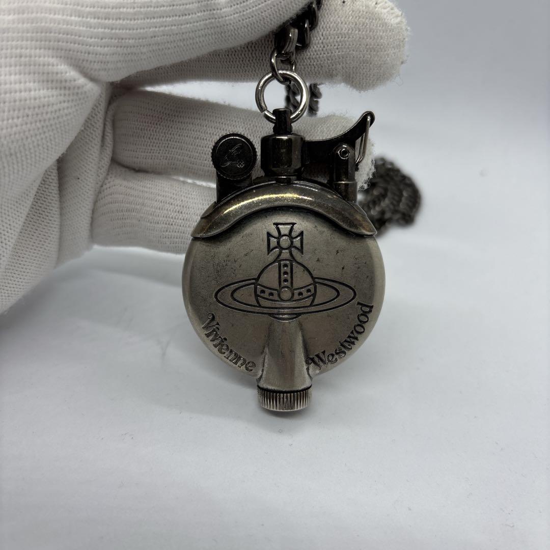 ヴィヴィアンウエストウッド　オイルライター　ネックレス　シルバー