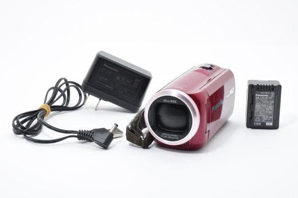Panasonic 内蔵メモリー32GB レッド HC-V550M-R #515