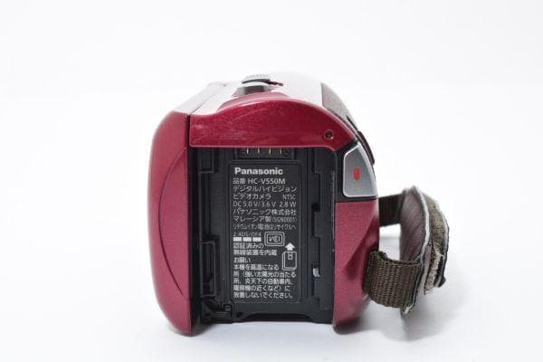 Panasonic 内蔵メモリー32GB レッド HC-V550M-R #515
