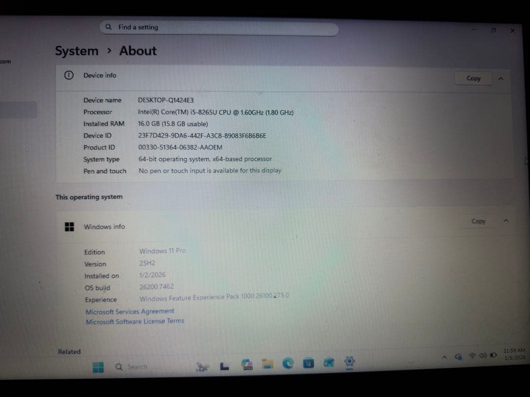 l*_様 ThinkPad 15.6インチ ノートPC