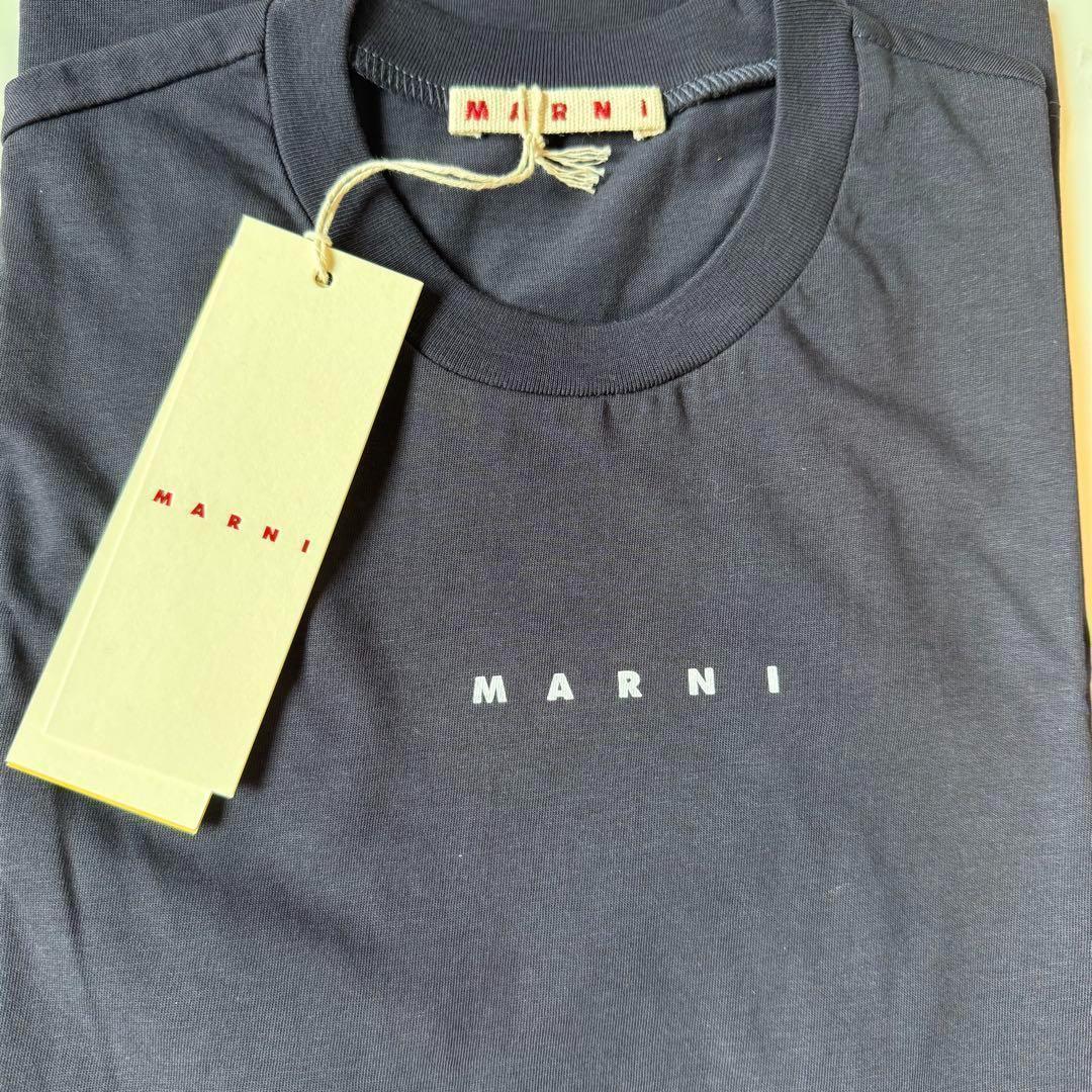 ラスト1点✨ MARNI マル二　大人もOK ロゴTシャツ　Sサイズ相当