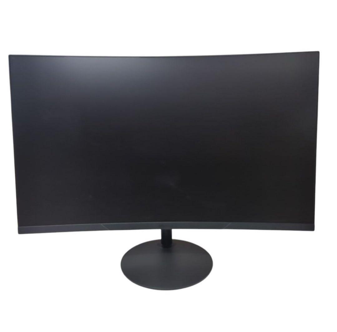 専用ページ湾曲モニターとキーボードセット