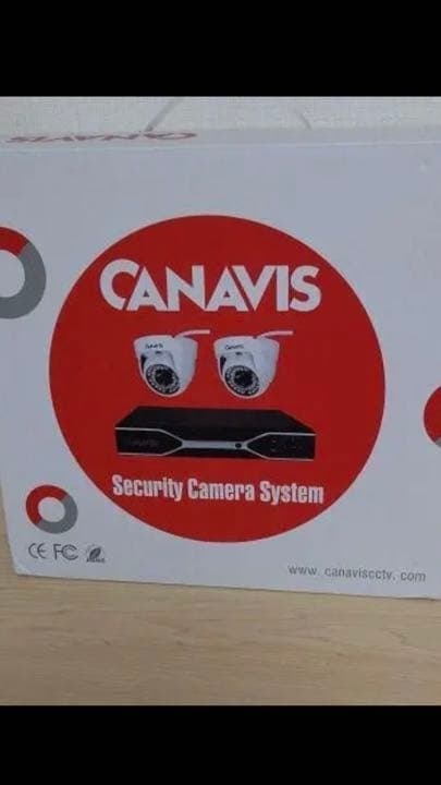 CANAVISドーム型防犯カメラ 100万画素 屋内 録画 夜間監視