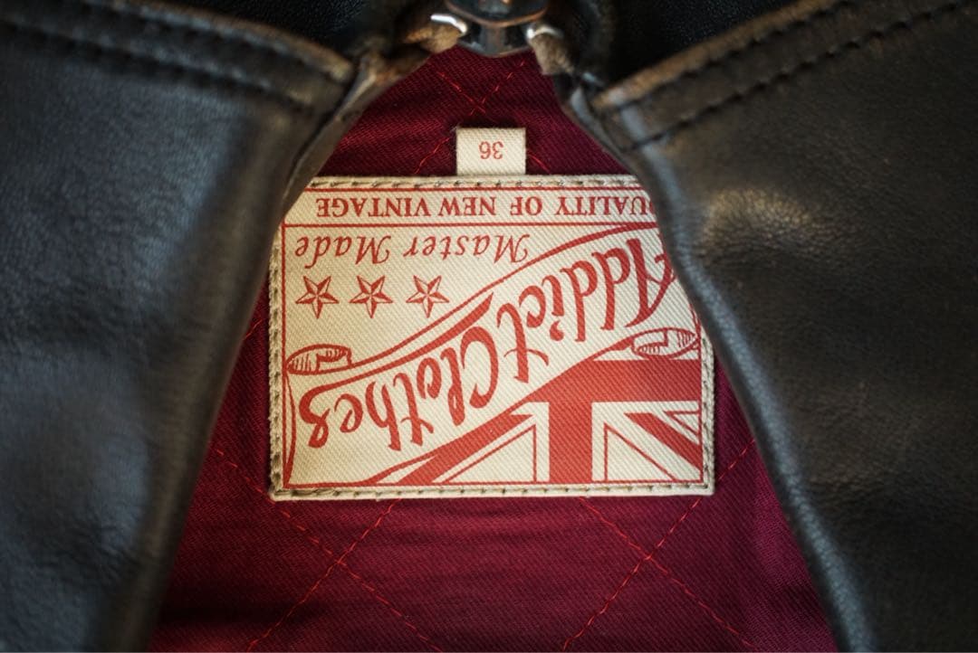 ADDICT CLOTHES アディクトクローズ 羊革 シングルライダース 36