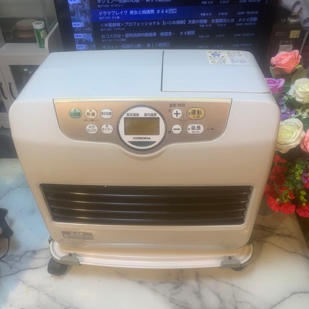 美品■2016年コロナFH-G4616BY 石油ファンヒーターキャスター付■