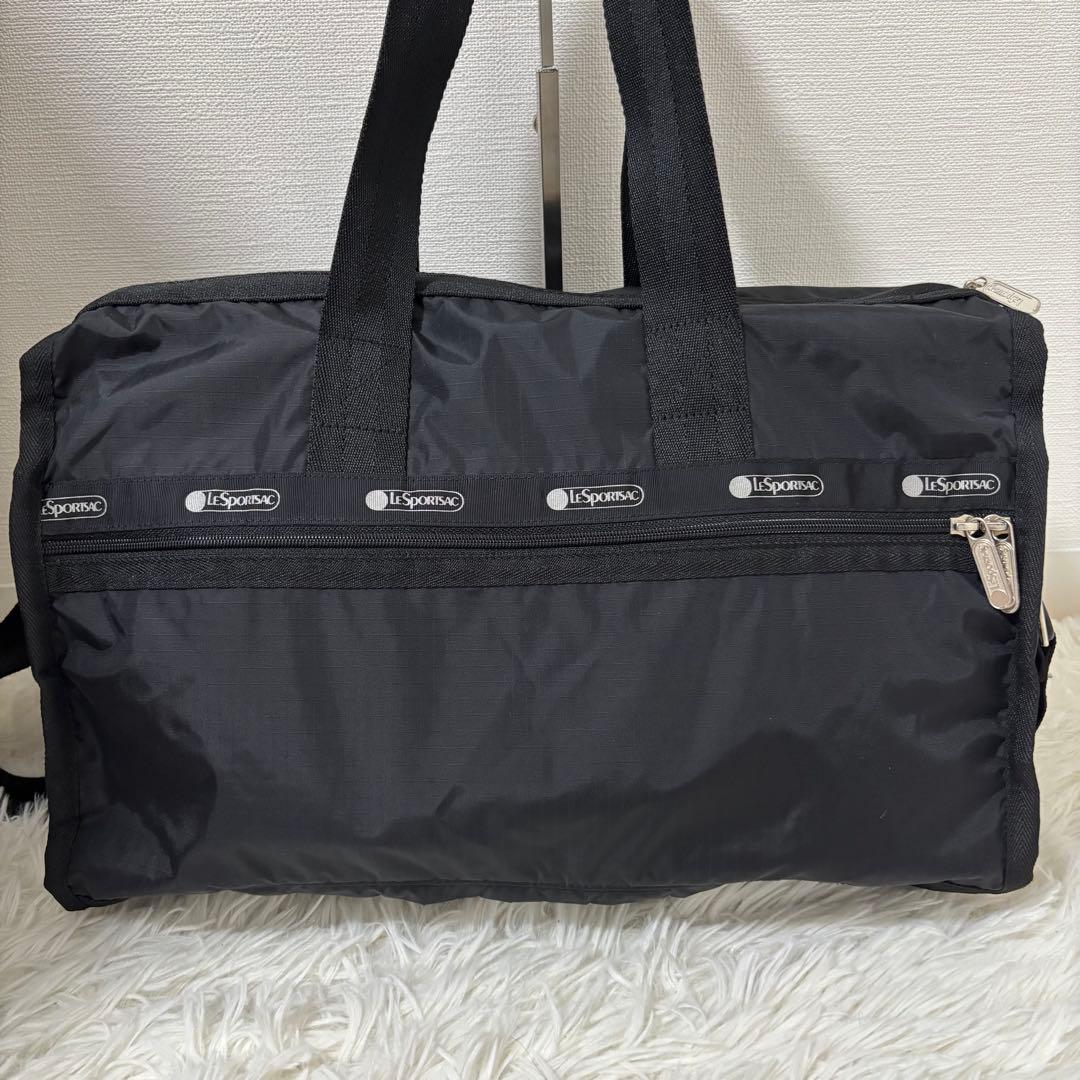 【美品】LeSportsac レスポートサック　2way ボストンバッグ