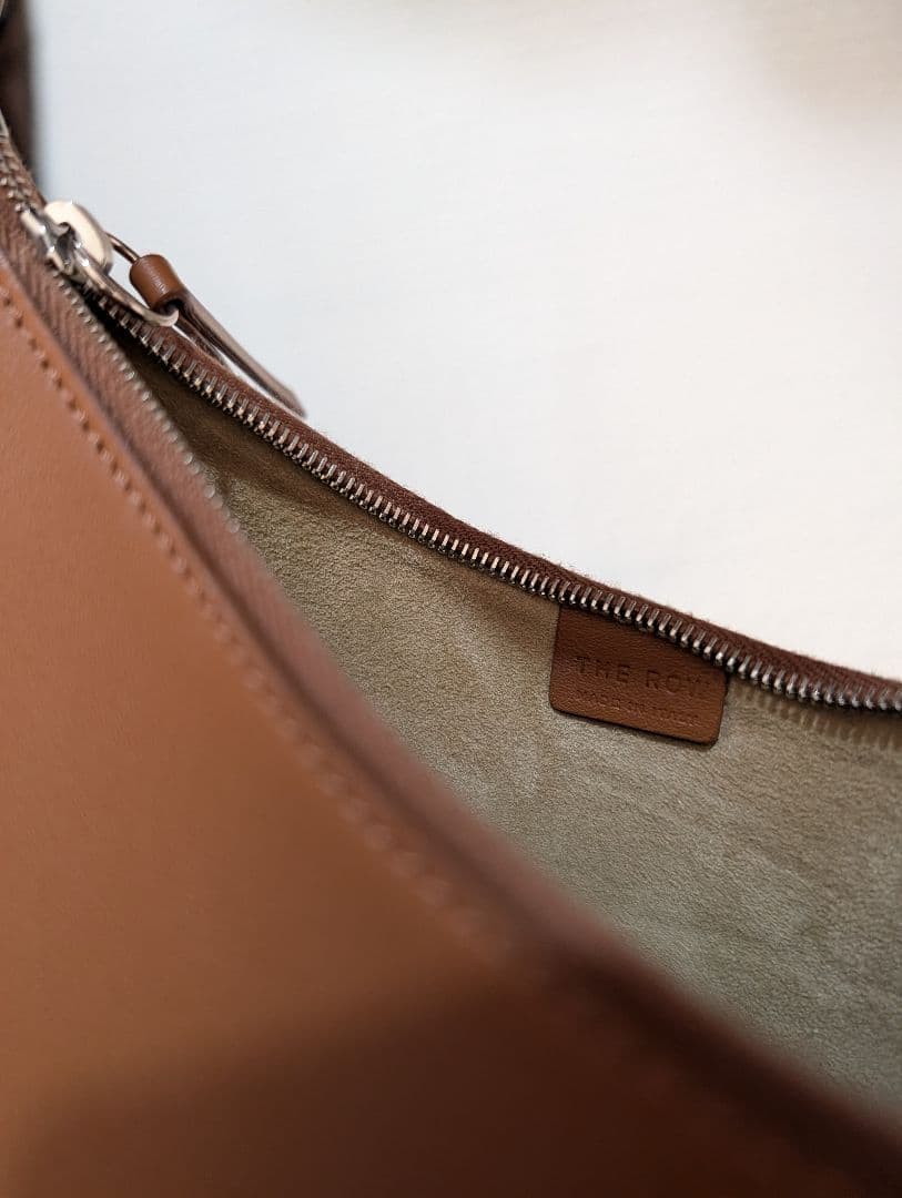 THE ROW ハーフムーン ブラウン 保存袋付き