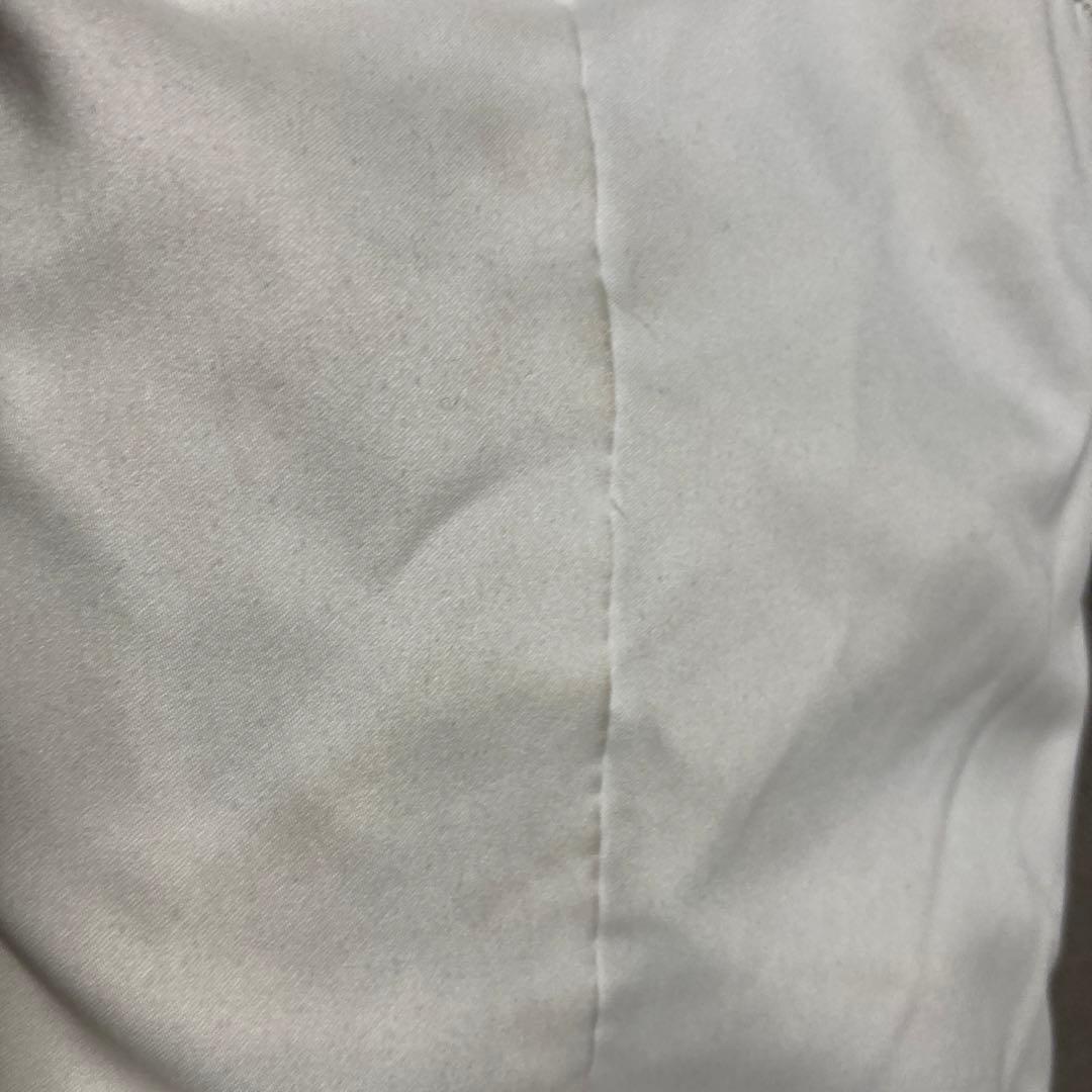 COACH ダウンジャケット ファー付　アイボリー S　（日本サイズМ相当）