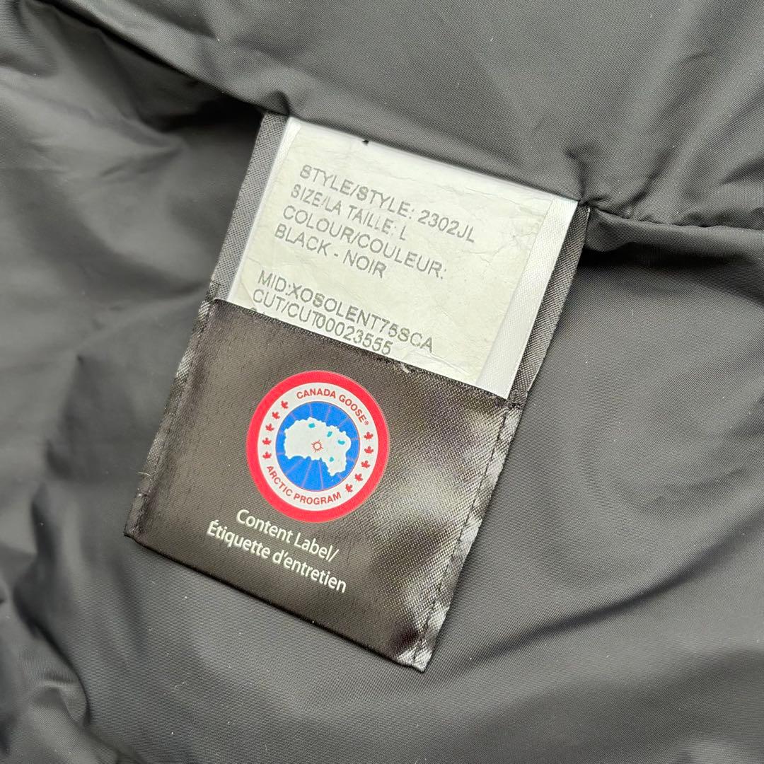 【美品✨Lサイズ】カナダグース　マッケンジー　黒　レディース　ダウン　希少サイズ