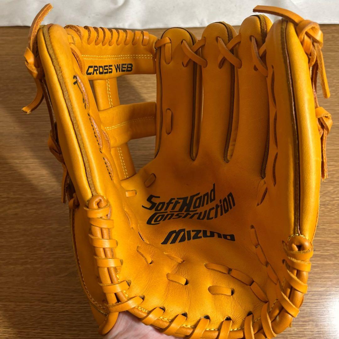 ミズノ ワールドウィン 一般軟式 グローブ グラブ 内野用 極美品 ビッグM