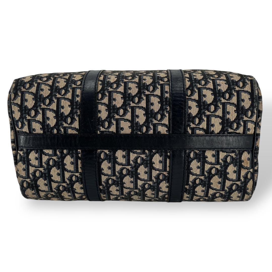 オールド　ディオール　ミニボストン　トロッター　ハンドバッグ　y2k ネイビー