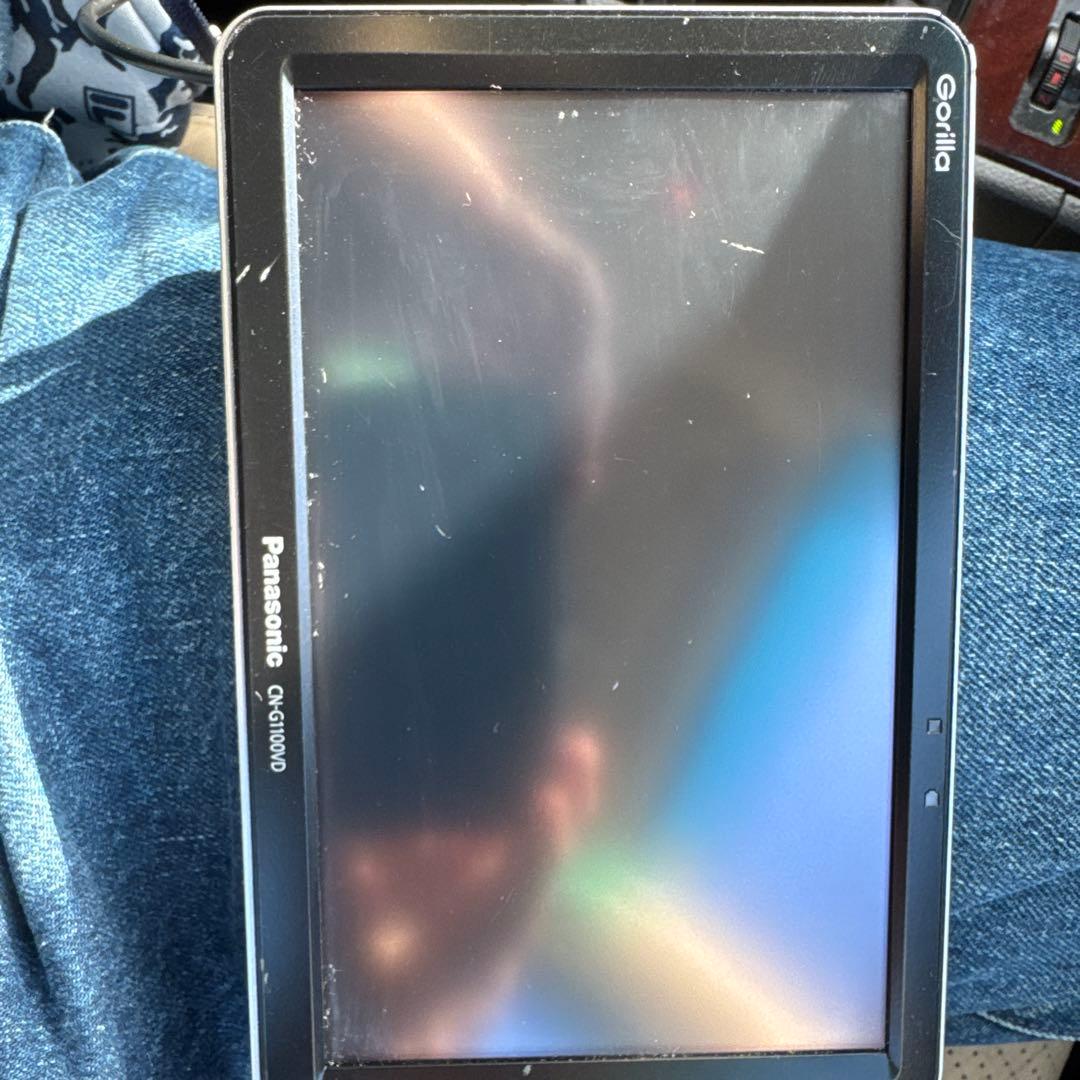 Panasonic CN-G1100VD カーナビ 吸盤スタンド付き