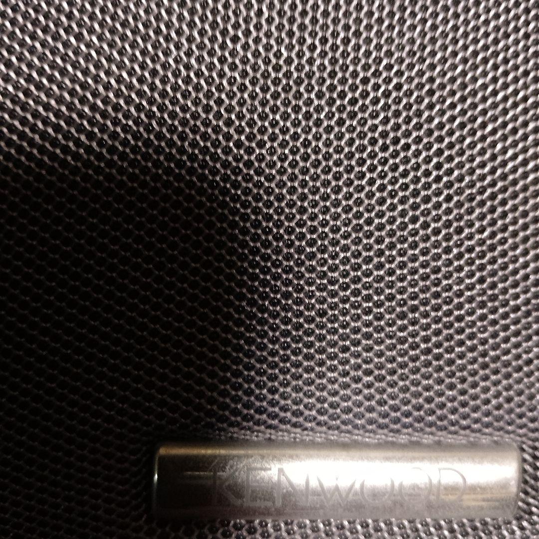 KENWOOD スピーカー グレー・木目調