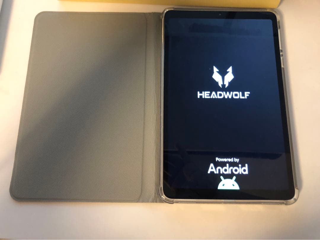 HEADWOLF Androidタブレット 本体 ネイビーケース付き