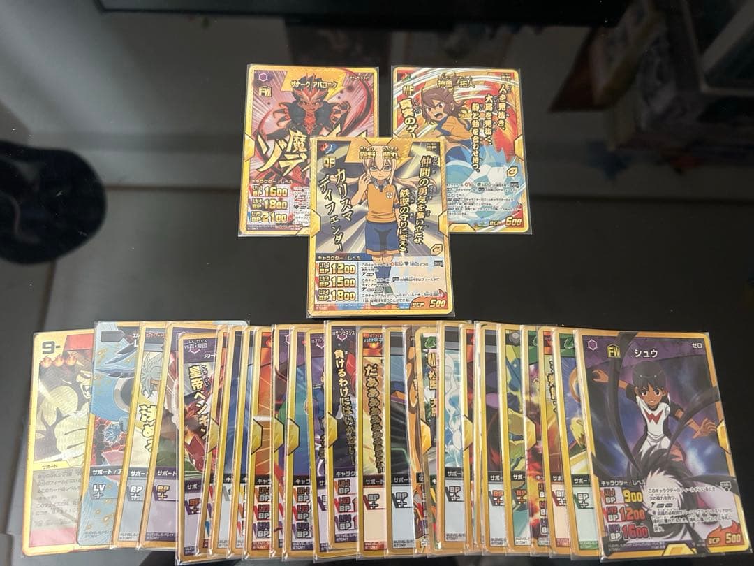 イナズマイレブンカード　まとめ売り　霧野蘭丸