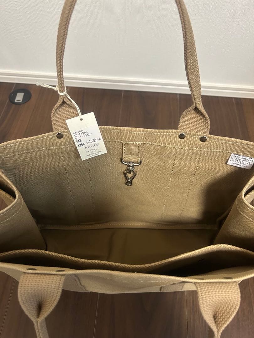 ヘビーキャンバス ツールトート Sサイズ 松野屋 スレッドライン