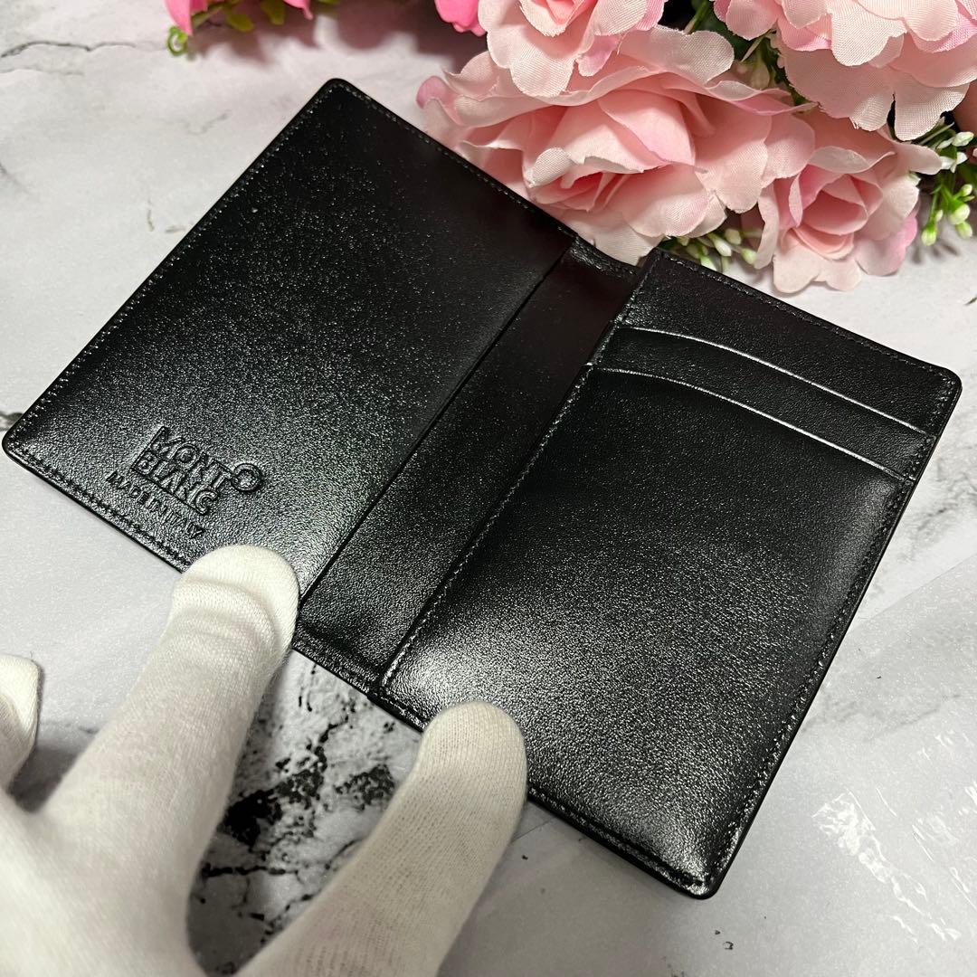 【ほぼ未使用】モンブラン マイスターシュテュック 名刺入れ カードケース