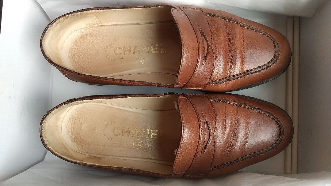 me.sclosetさん専用ですシャネル ローファー 茶