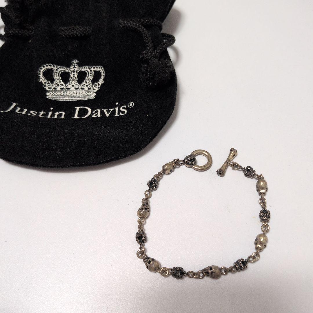 JUSTIN DAVIS ジャスティンデイビス SKULLブレスレット