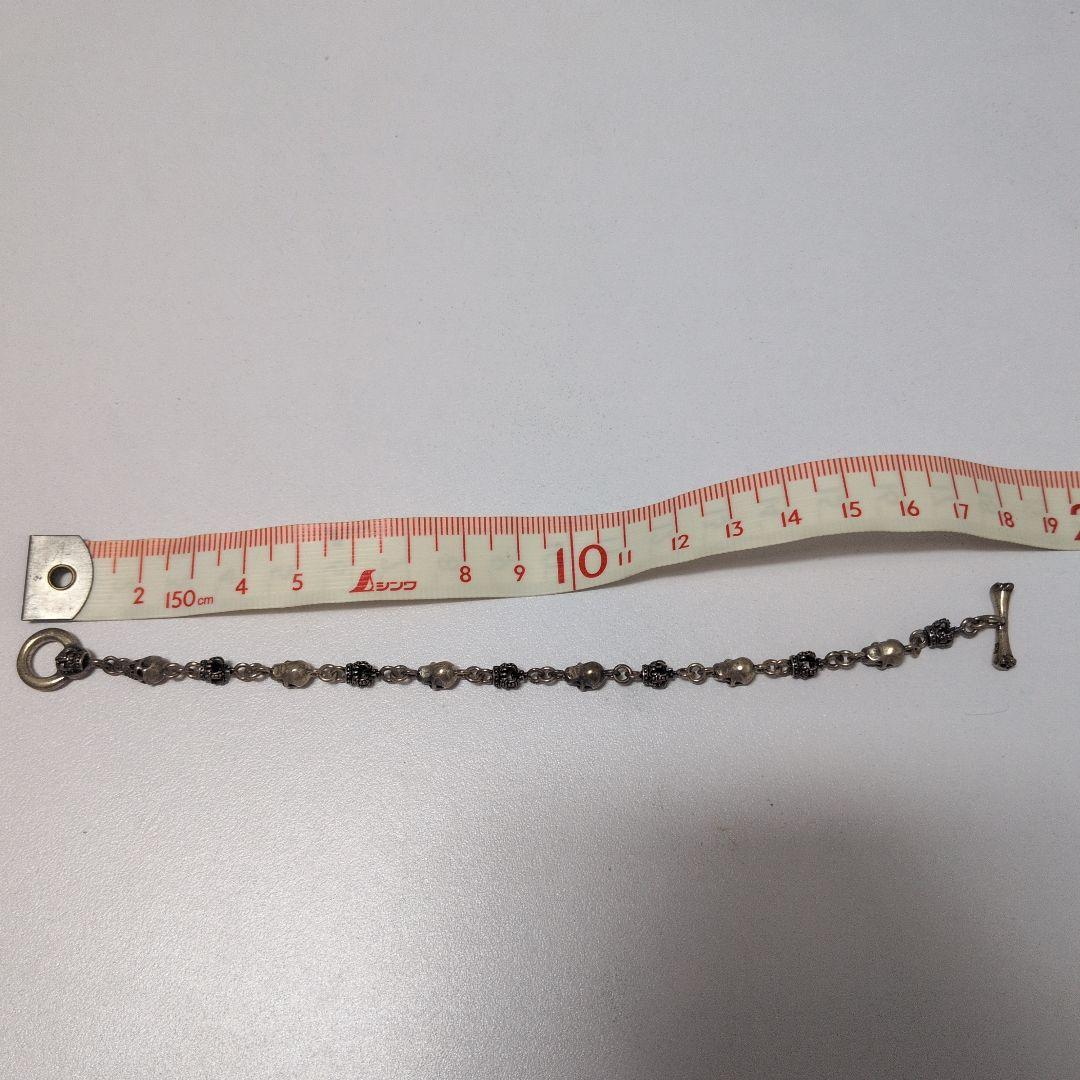 JUSTIN DAVIS ジャスティンデイビス SKULLブレスレット